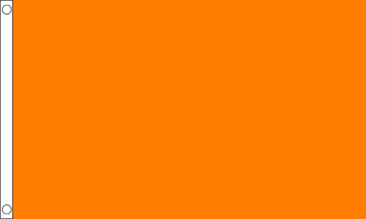 Plain Orange Flag (Medium)