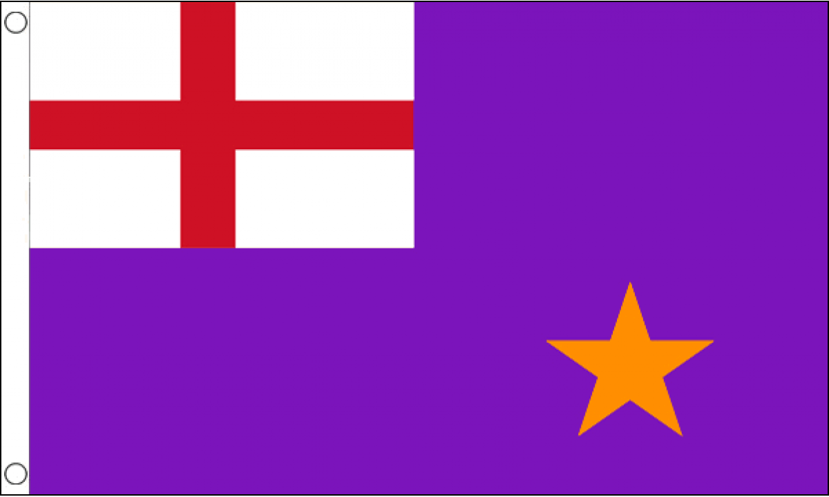 Purple Standard Flag (Medium)