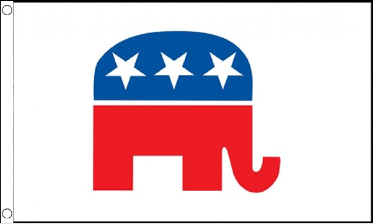 Republican Party (USA) Flag (Medium)