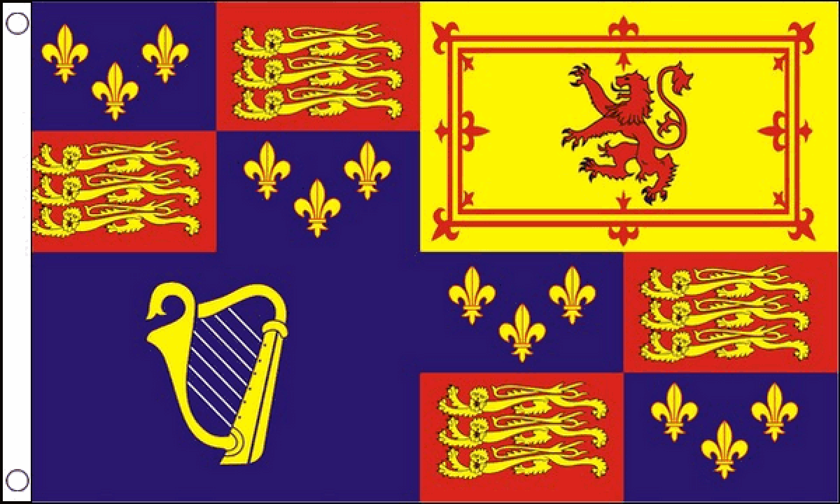 Royal Banner 1603-89 and 1702-07 Flag (Medium)