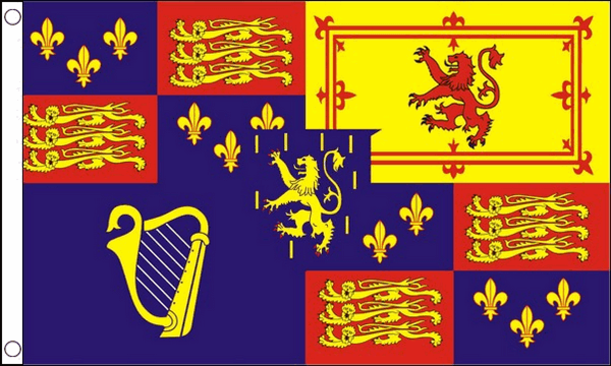 Royal Banner 1689-1702(William III) Flag (Medium)
