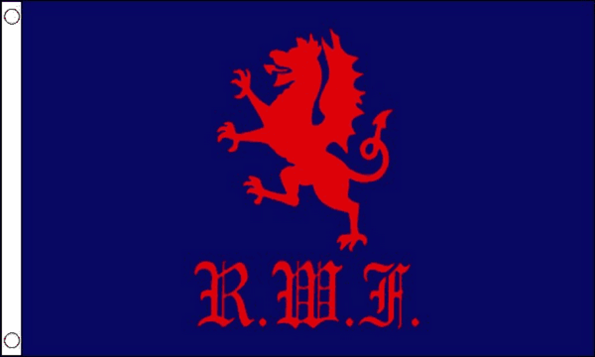 Royal Welch Fusiliers Flag (Medium)