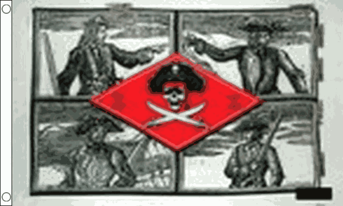 Skulls  Flag (Medium)