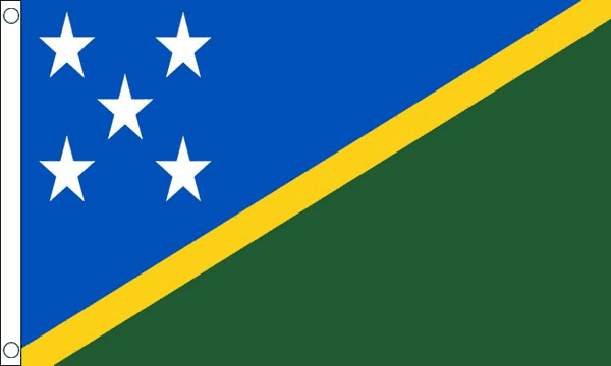 Solomon Islands Flag (Medium)