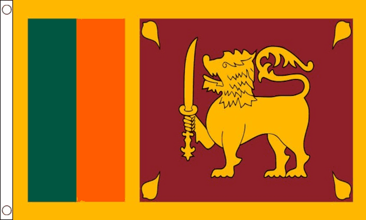Sri Lanka Flag (Medium)