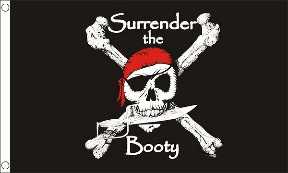 Surrender the Booty Flag  (Medium)