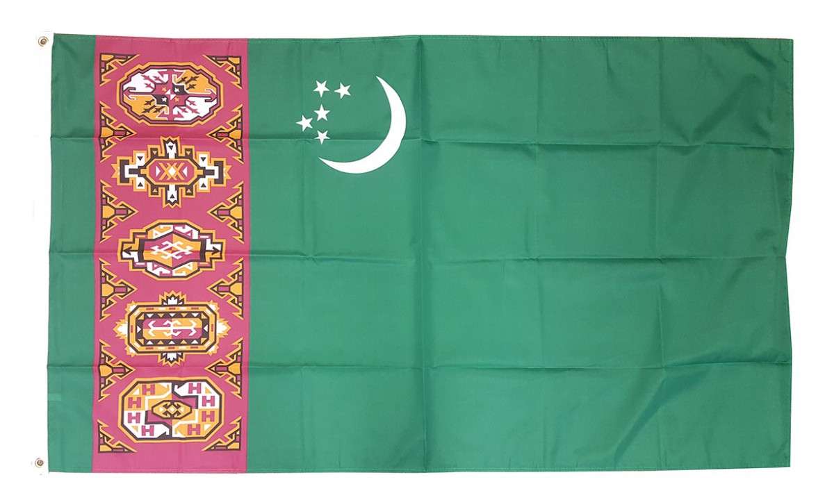 Turkmenistan Flag (Small)