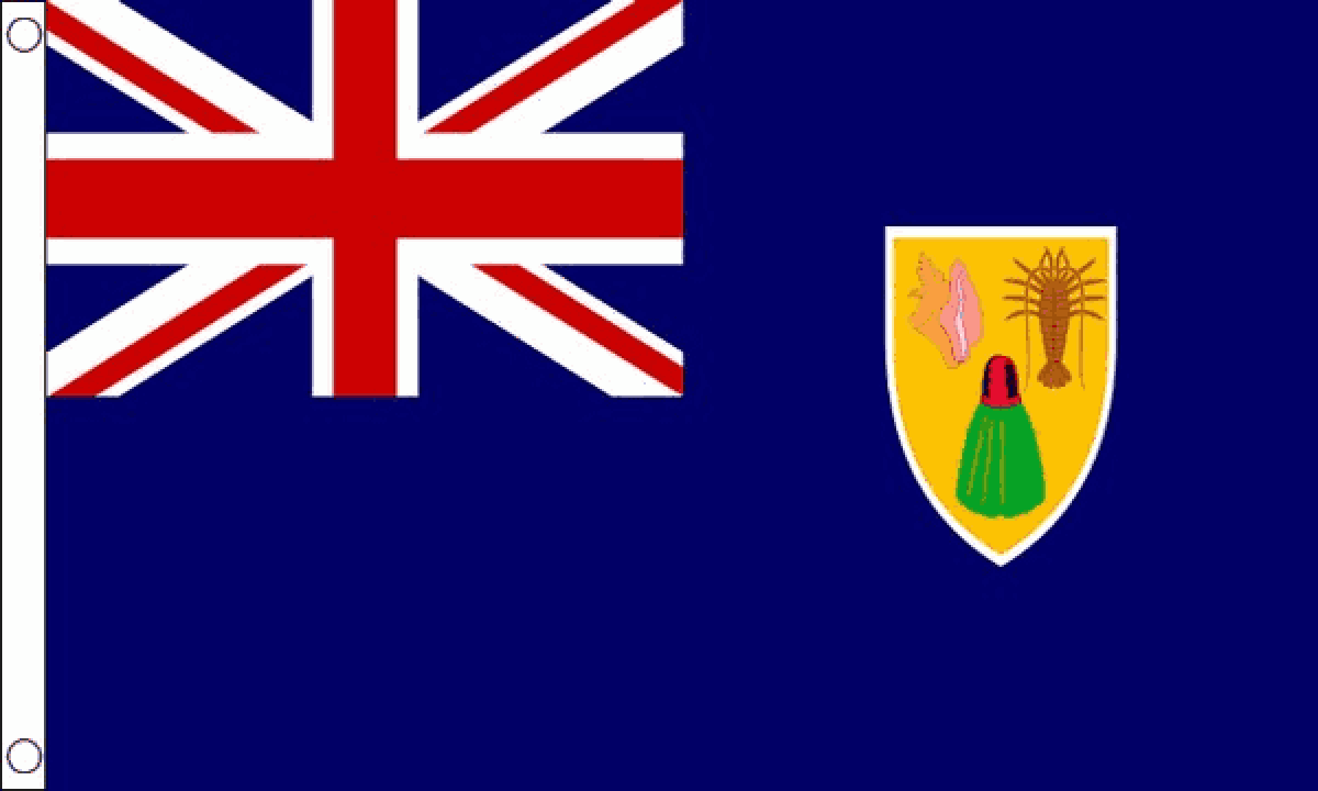 Turks and Caicos Islands Flag (Medium)
