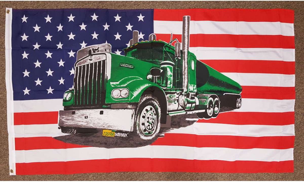 USA Truck Flag (Medium)