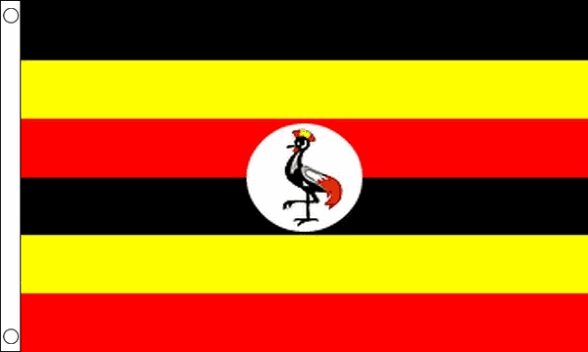 Uganda Flag (Medium)