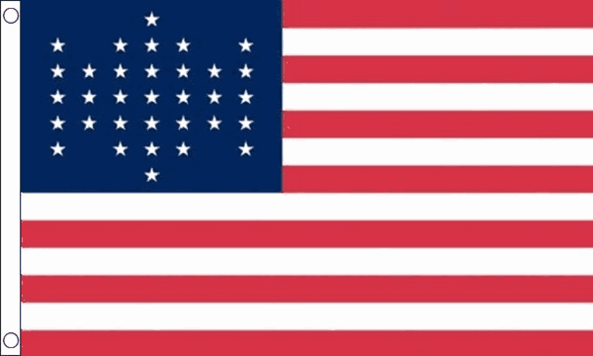 Union Civil War Flag (Medium)