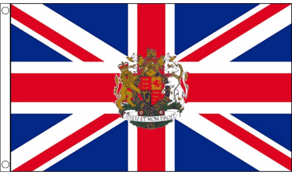 Union Jack Crest Flag (Medium)