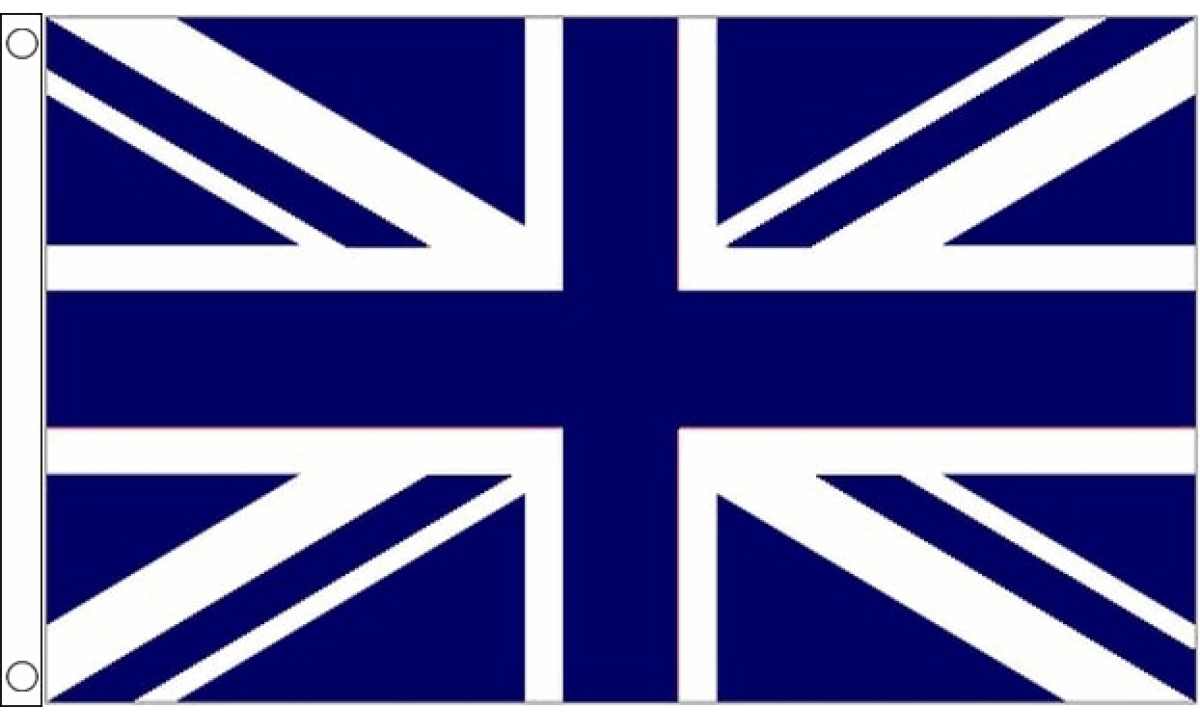 Union Jack Navy Blue Flag (Medium)