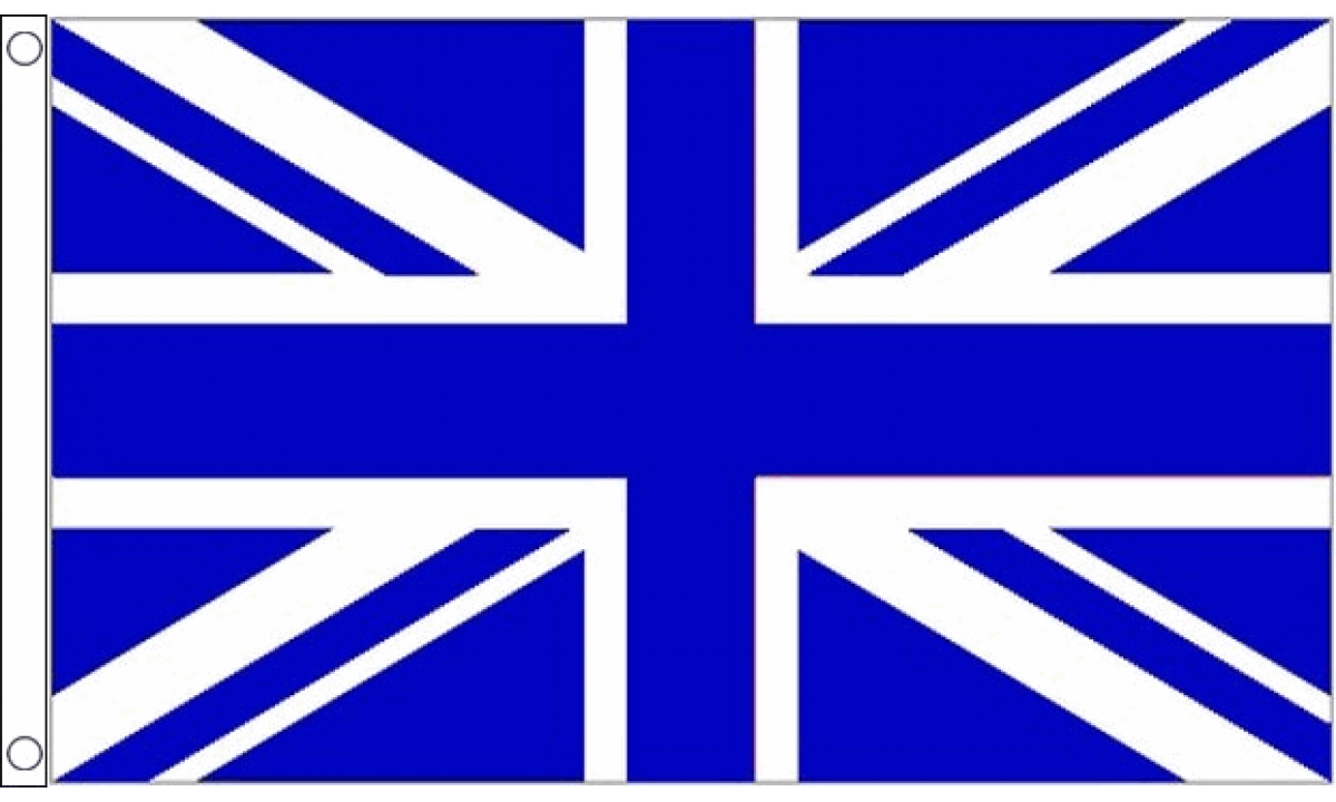Union Jack Royal Blue Flag (Large)