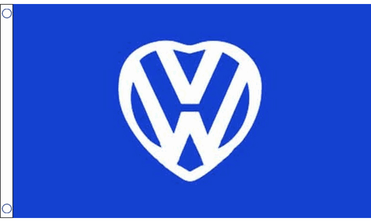 VW Love Flag (Small)