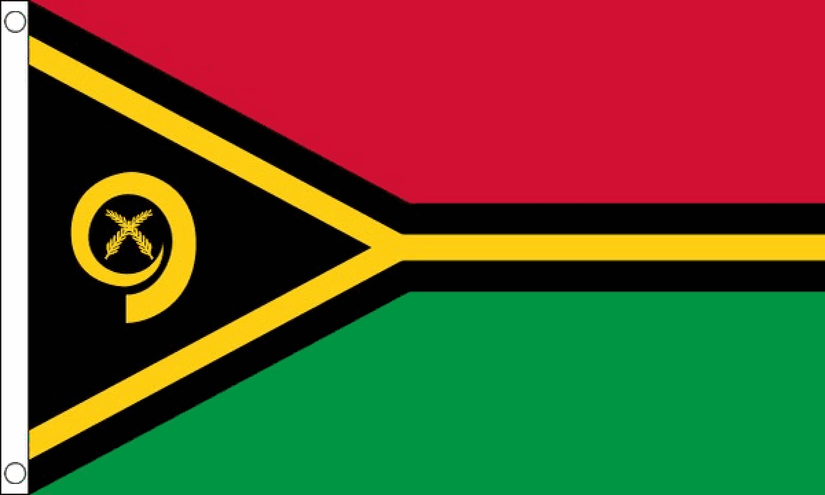 Vanuatu Flag (Medium)