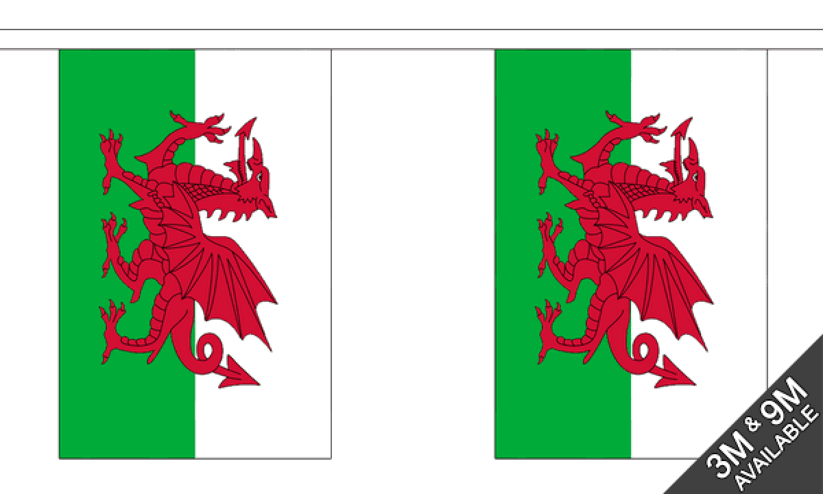 9m Wales Bunting (Standard)