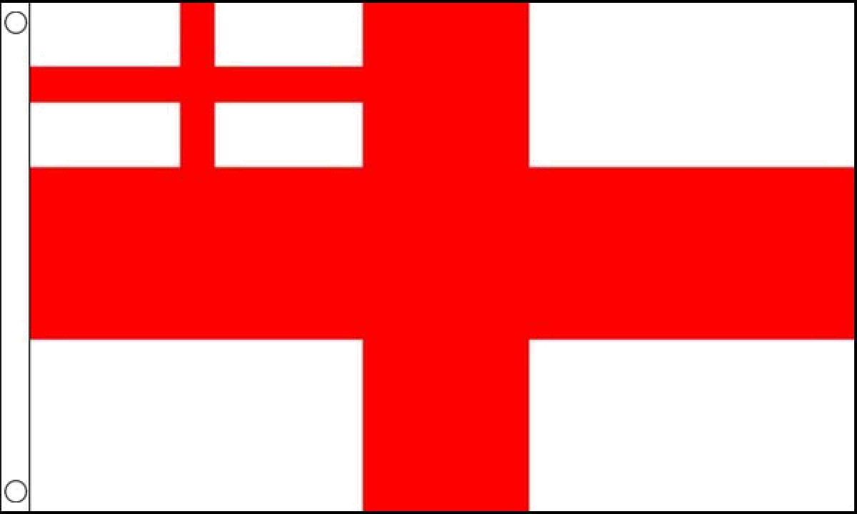 White Ensign 1702-07 Flag (Medium)