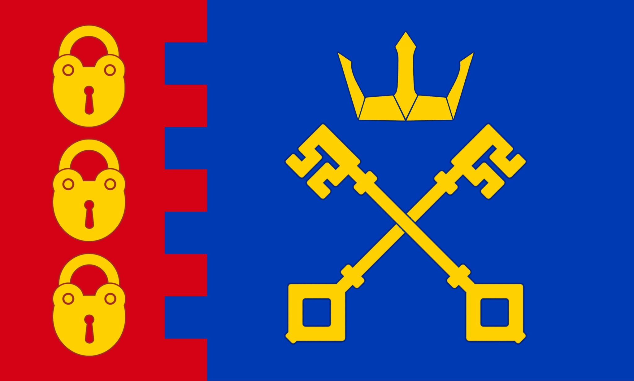 Willenhall, Staffordshire Outdoor Quality Flag