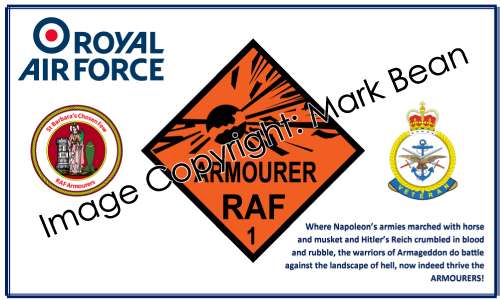 RAF Armourers Outdoor Quality Flag (Australia)