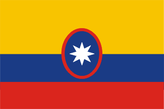 Colombia Merchant Traditional Sewn Flag