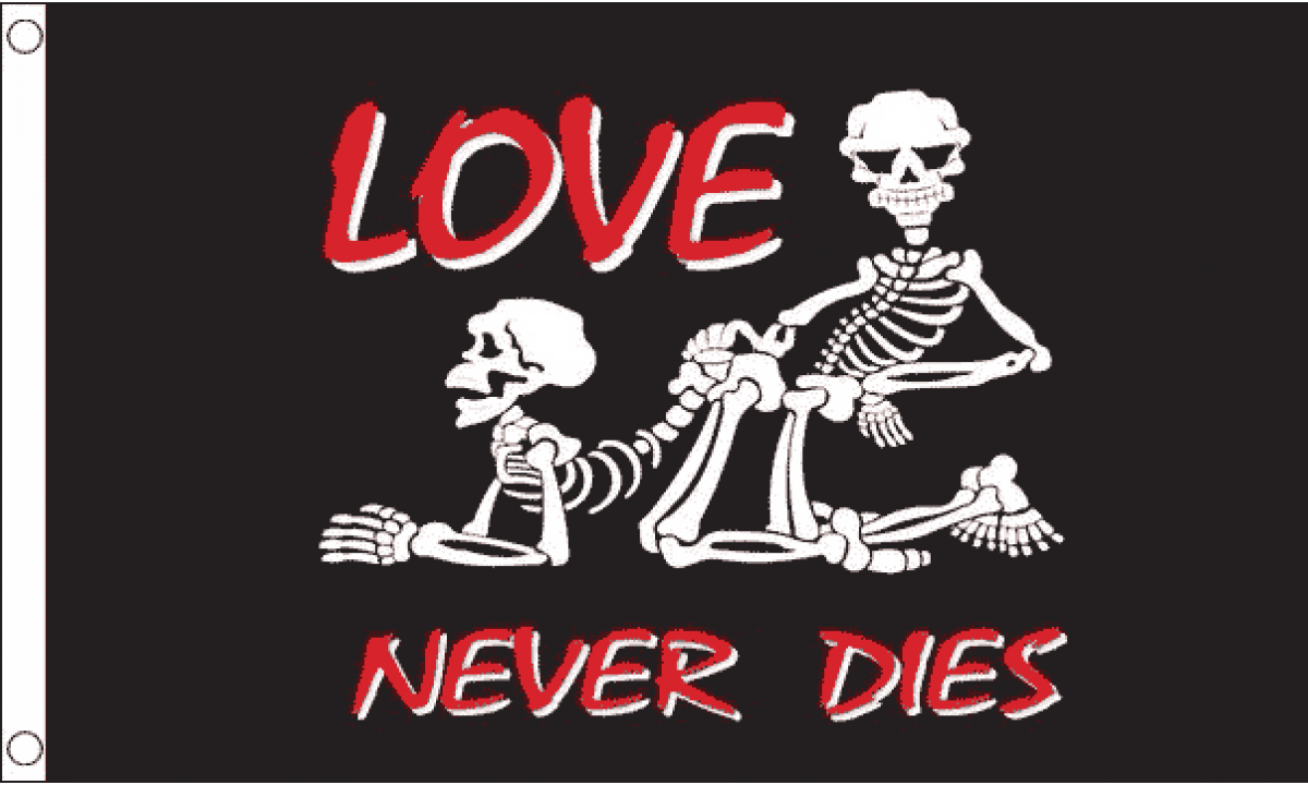 Love Never Dies Flag (Medium)