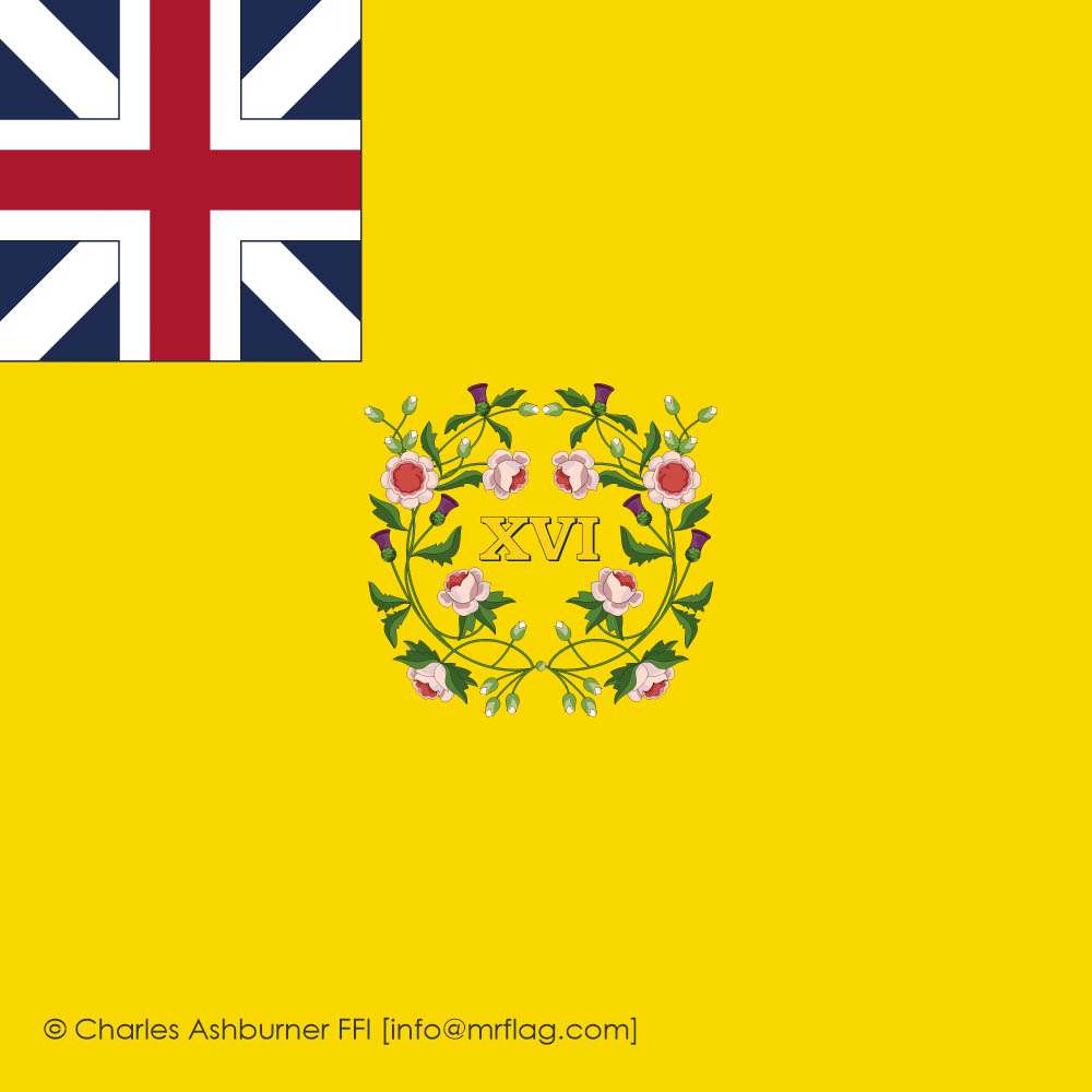 16th Regiment of Foot Regimental Colour