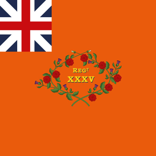 35th Regiment of Foot. Regimental Colour