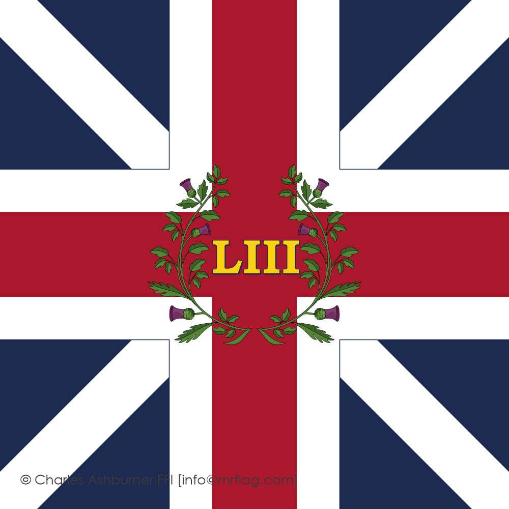 53rd Regiment of Foot. King's Colour