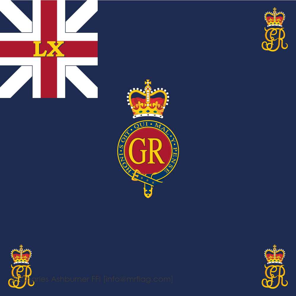 60th Regiment of Foot. Regimental Colour