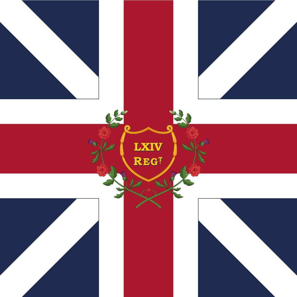 64th Regiment of Foot. King's Colour *