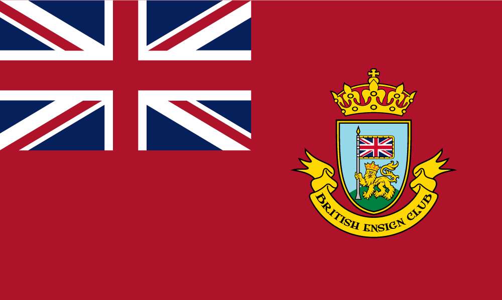 British Ensign Club Ceremonial Flag (Red)