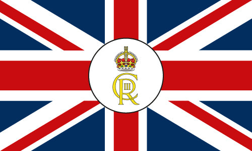 Coronation Outdoor Quality Flag 02