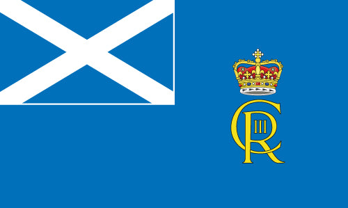 Coronation Outdoor Quality Flag 15 (Scotland)