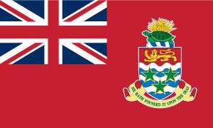 Cayman Islands Merchant Traditional Sewn Flag