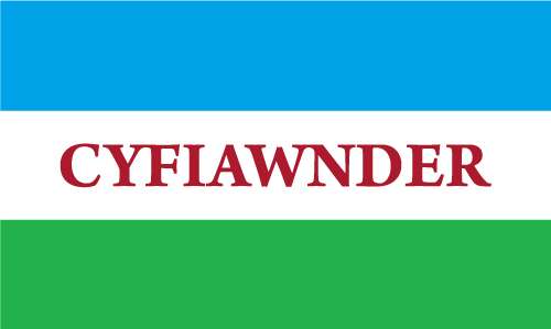 Cyfiawnder (Welsh Chartist) Outdoor Quality Flag