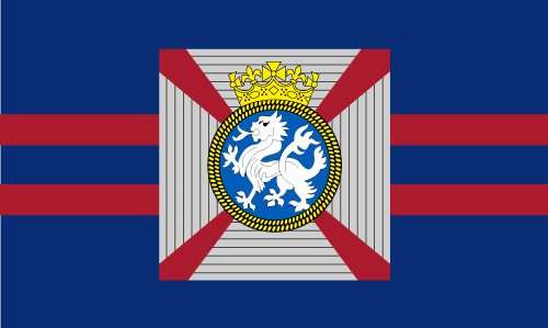 Duke of Edinburgh's Royal Regiment (Berkshire and Wiltshire) Outdoor Quality Flag