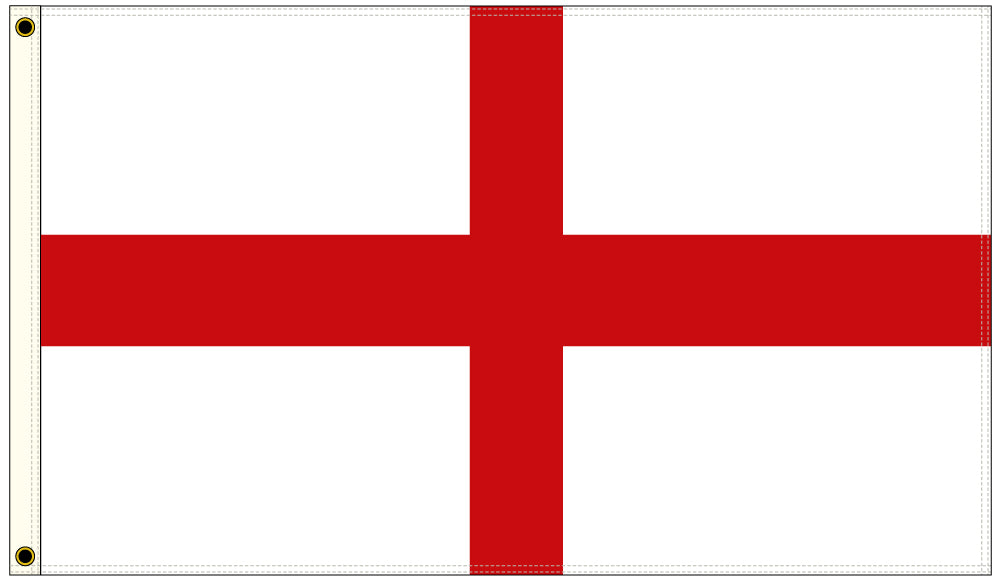 England St George Outdoor Quality Flag