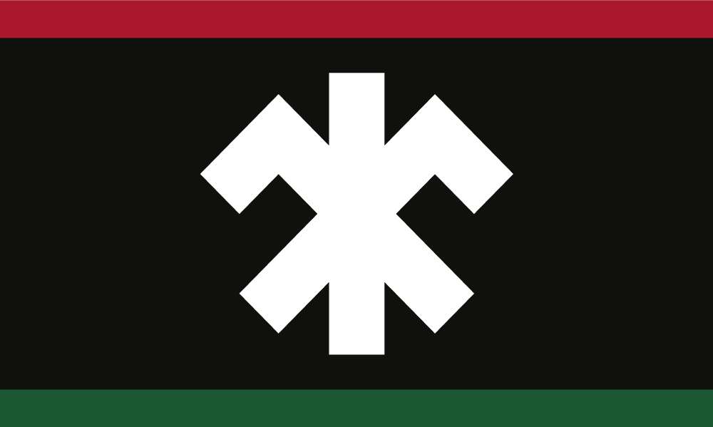 Yr Eryr Wen / White Eagle Outdoor Quality Flag (Cymru Rhydd version)