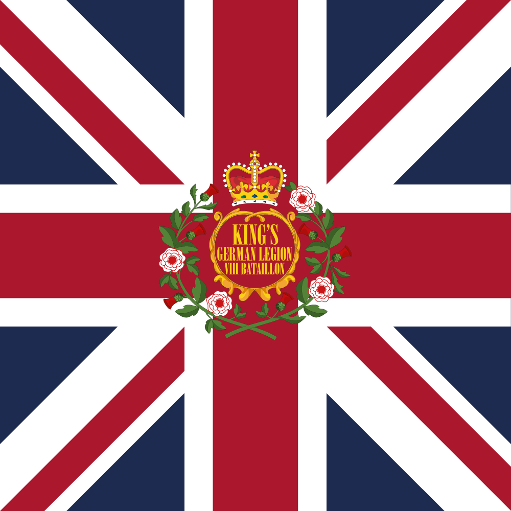 King's German Legion. Kings Colour