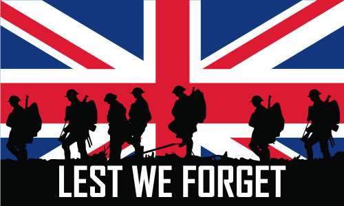 Lest We Forget Outdoor Quality Flag