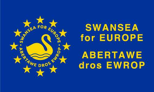 Swansea for Europe Customised Flag
