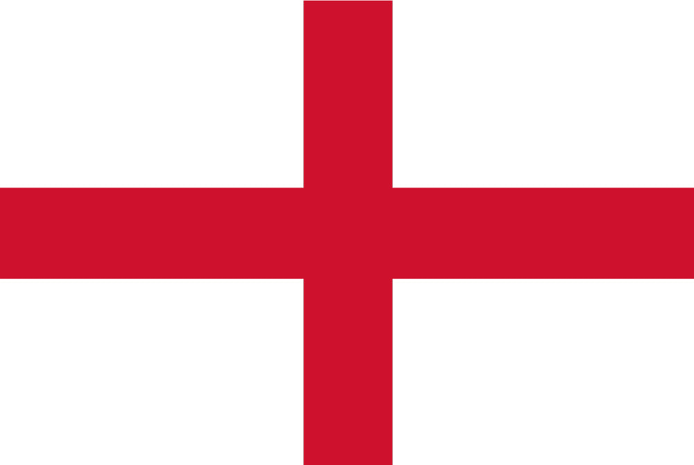 England Outdoor Quality Flags