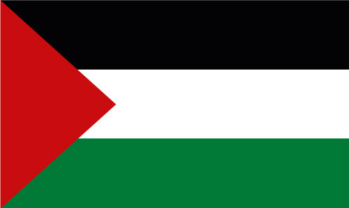 Palestine Traditional Sewn Flag