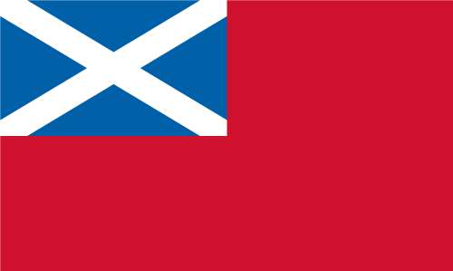 Scotland Red Ensign flag