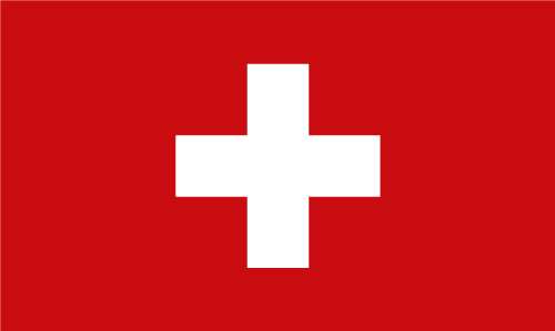 Switzerland Traditional Sewn Flag