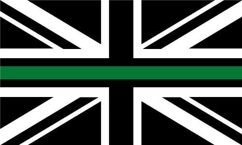 Thin Green Line Outdoor Quality Flag [Ambulance]