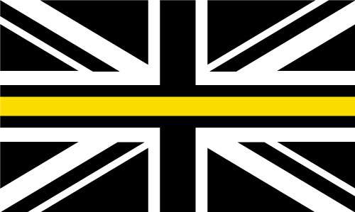 Thin Yellow Line Outdoor Quality Flag [Coastguard]