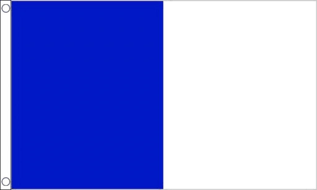 Blue and White Irish County Flag (Medium) MrFlag
