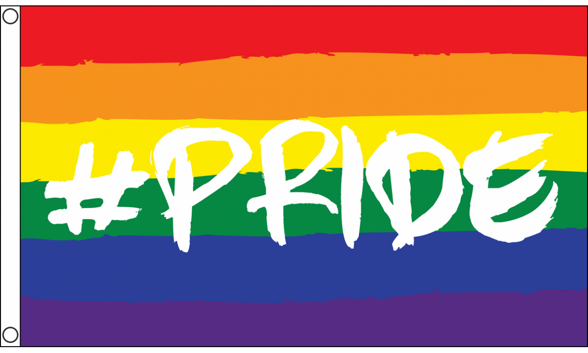 Hashtag Pride Flag (Medium) MrFlag